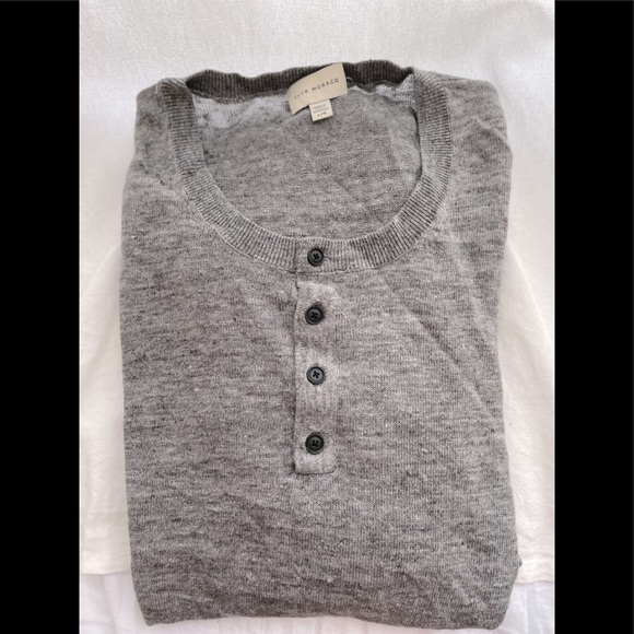 Men’s Club Monaco Henley - Picture 1 of 3